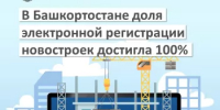 В Башкортостане доля электронной регистрации новостроек достигла 100% - Город Агидель